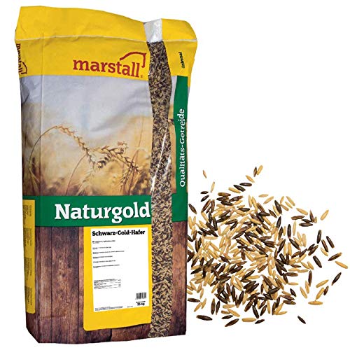 Marstall Schwarz-Gold-Hafer 25 kg von marstall Premium-Pferdefutter