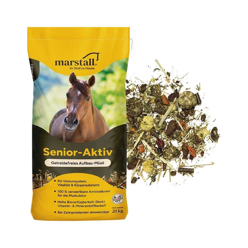 Marstall Senior-Aktiv 20kg für deinen super Senior Marstall Senior-Aktiv 20kg für deinen super Senior von Marstall