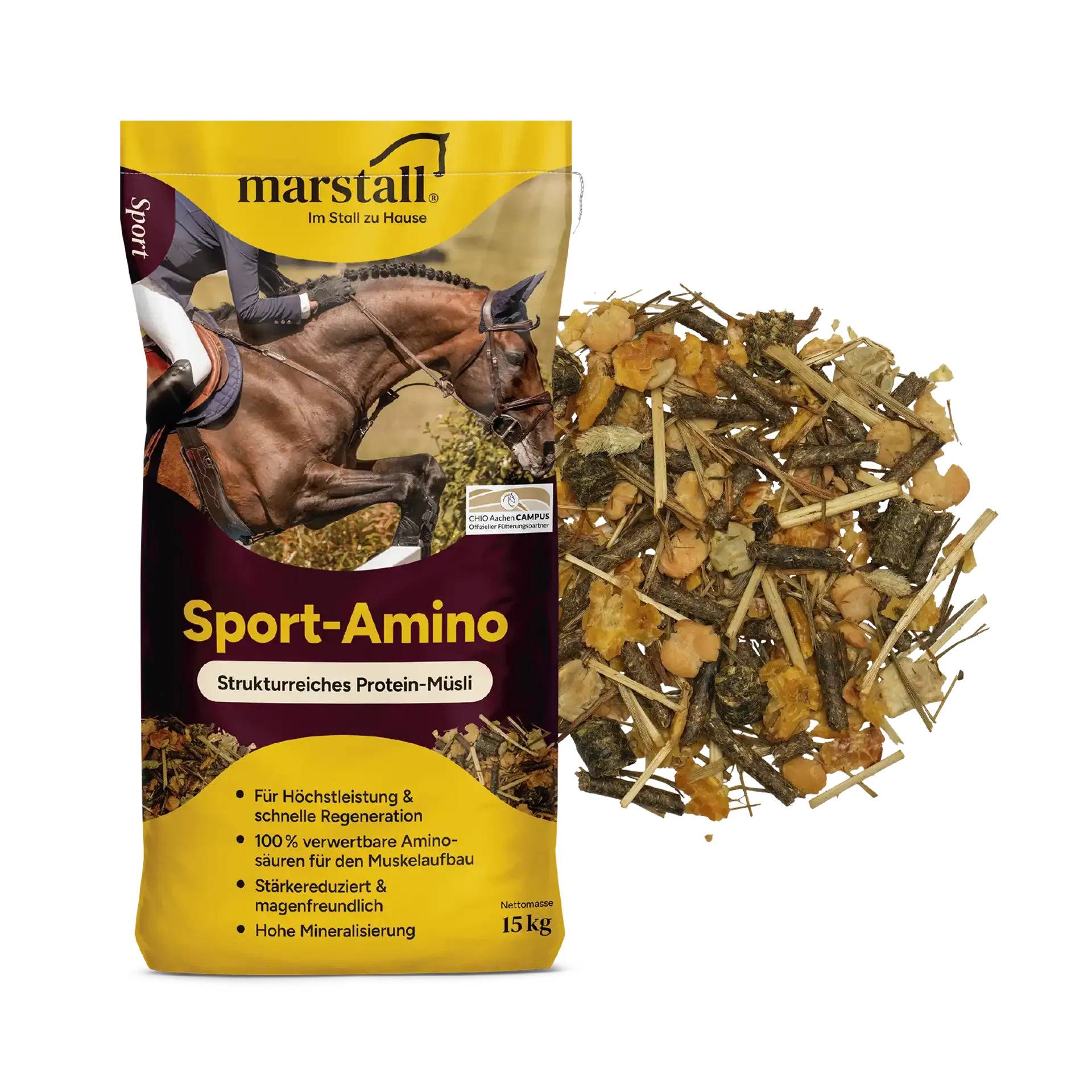 Marstall Sport-Amino 15 kg Für Höchstleistung & schnelle Regeneration Marstall Sport-Amino 15 kg Für Höchstleistung & schnelle Regeneration von Marstall