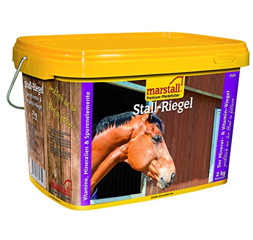 marstall Premium-Pferdefutter Stall-Riegel, 1er Pack (1 x 2 kilograms) von marstall Premium-Pferdefutter