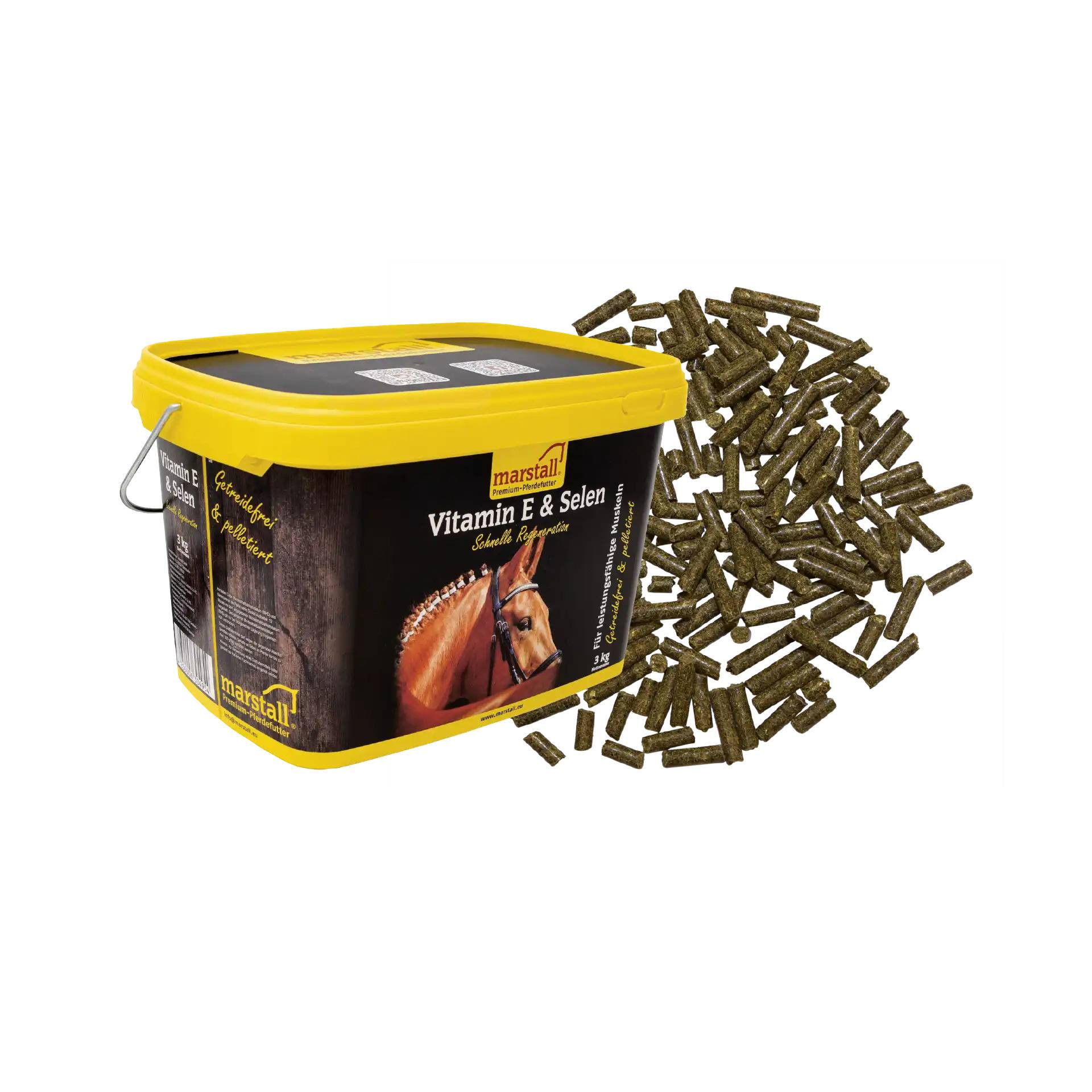 Marstall Vitamin E + Selen 3kg für leistungsfähige Muskeln Marstall Vitamin E + Selen 3kg für leistungsfähige Muskeln von Marstall