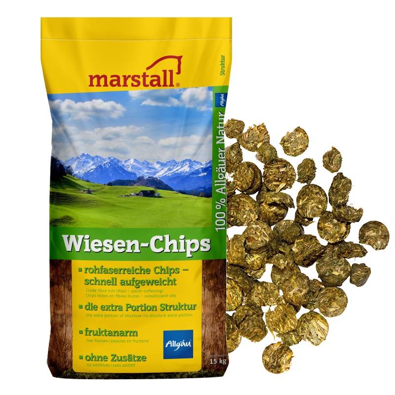 Marstall Wiesen-Chips 15kg Pure Natur von Marstall