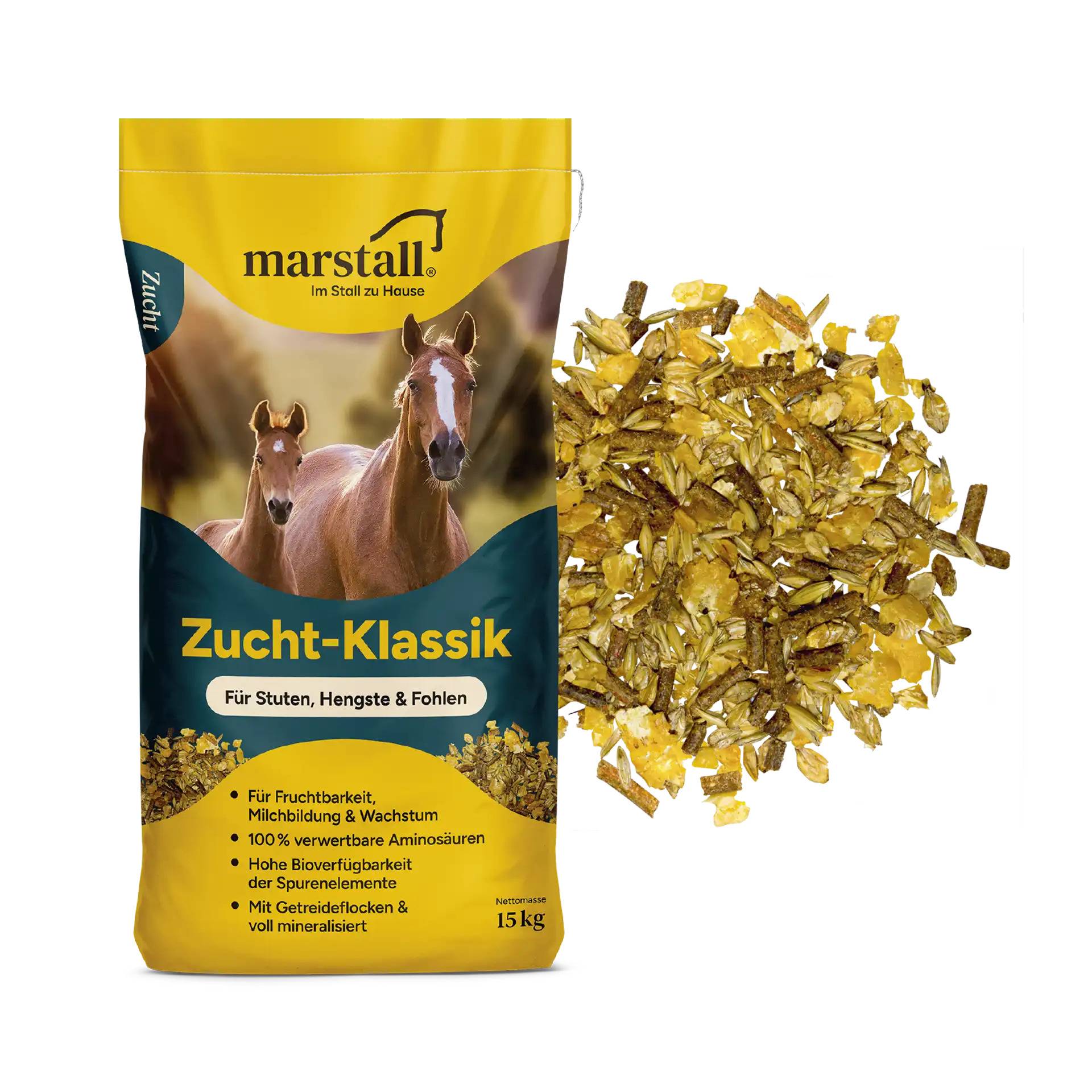 Marstall Zucht-Klassik 20kg Qualitäts-Zuchtmüsli Marstall Zucht-Klassik 20kg Qualitäts-Zuchtmüsli von Marstall