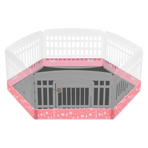 Marsui Hunde-Laufgitter-Unterlage, passend für 91,4 cm B und 61 cm H, 6 Paneele, Trainingsmatte, Welpenbox, wiederverwendbar, waschbar, Haustier-Trainingsmatte, Uriniermatte, Reifen- und Marsui Hunde-Laufgitter-Unterlage, passend für 91,4 cm B und 61 cm H, 6 Paneele, Trainingsmatte, Welpenbox, wiederverwendbar, waschbar, Haustier-Trainingsmatte, Uriniermatte, Reifen- und von Marsui