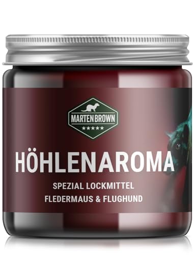 Martenbrown® Fledermauslockmittel 200ml Lockstoff für Ihren Fledermauskasten I Der Fledermauslockstoff lässt sich leicht anmischen I Fledermaus Lockmittel I Duftstoff von Martenbrown