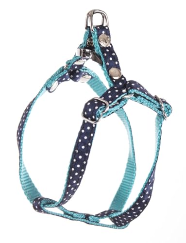 Geschirr Wohn gepunktet auf Gurt Nylon Halsumfang 17 – 27 cm Blau Geschirr Wohn gepunktet auf Gurt Nylon Halsumfang 17 – 27 cm Blau von Martin Sellier