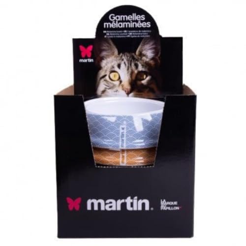 MARTIN SELLIER Futternapf für Katzen, Melamin, japanische Kollektion, 6 Stück von Martin Sellier