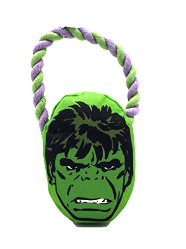 Marvel Comics for Pets Hulk Rope Pull Toy for Dogs | Super Hero Toys for All Dogs and Puppies | Cute, Fun, and Adorable Dog Toys, Officially Licensed by Marvel Comics for Pets von Marvel