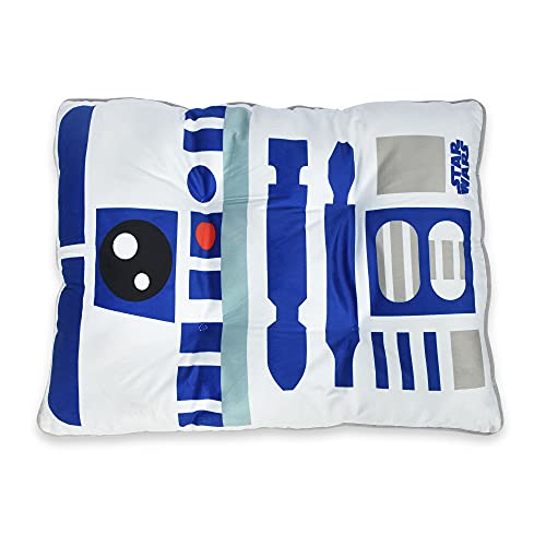 STAR WARS R2D2 Napper Hundebett | Strapazierfähiges waschbares Hundebett Plüsch Waschbar Hundebett | Weiches und Plüsch Hundebett | Haustierbett Hundebett von Marvel