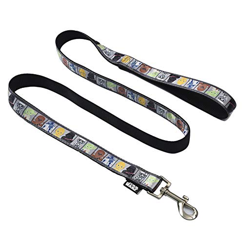 Star Wars for Pets All Star Characters Hundeleine, 122 cm, lässt Sich leicht an jedem Hundehalsband oder Geschirr befestigen, Nylon, 122 cm, für alle Hunde, Mehrfarbig Star Wars for Pets All Star Characters Hundeleine, 122 cm, lässt Sich leicht an jedem Hundehalsband oder Geschirr befestigen, Nylon, 122 cm, für alle Hunde, Mehrfarbig von Marvel