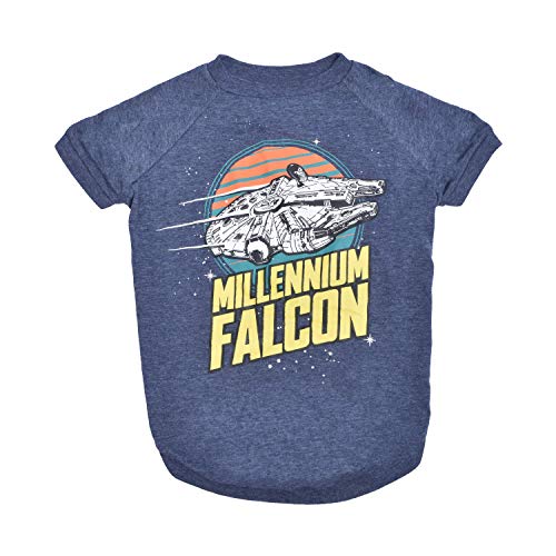Star Wars for Pets Millennium Falcon Hunde-T-Shirt | Star Wars Hunde-Shirt für große Hunde | Größe XL | weiche, süße und bequeme Hundebekleidung und Bekleidung für Hunde, erhältlich in mehreren Größen von Marvel