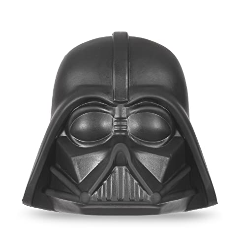 Star Wars: 10,2 cm Darth Vader Gummikopfspielzeug für Hunde | Kauspielzeug für Hunde mit Darth Vader Helm Design | Quietschendes Hunde-Kauspielzeug, 10,2 cm Gummi-Hundespielzeug-Fans von Marvel