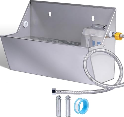 Automatische Hundegießer Auto Füllen Hund Wasser Schüssel Spender 8L im Freien Vieh Wasser Trog Trinken Feeder für große Rasse Hunde Pferd Huhn Geflügel Bauernhof Tier von MasXirch