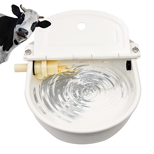 Automatischer Wassernapf für Hunde, Automatischer Wasserspender mit Schwimmerventil, Viehtränke, Wandtränke für draußen für Ziegen, Rinder, Hühner von MasXirch