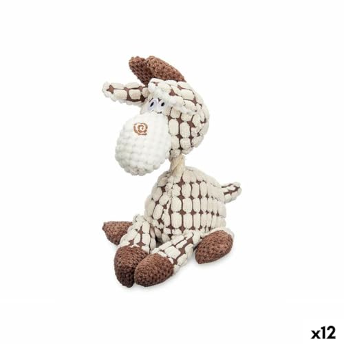 Mascow 239 Plüschtier für Hunde weiß braun 13 x 27 x 17 cm (12 Stück) - Marke: Mascow - EAN:4899888773443 von Mascow