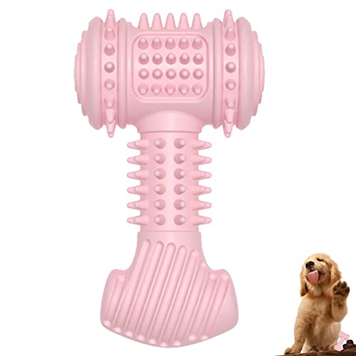 Maseaxi Langlebiges Kauspielzeug für Hunde,Hundezahnbürstenspielzeug Robustes Hundespielzeug für Aggressive Kauer - Toughest Natural TRP Dog Hammers Interaktives Hundespielzeug für Hunde von Maseaxi