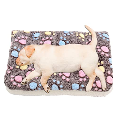 Matratze für Hunde, Matratze für Haustiere, hochwertig, Flanell für kleine und mittelgroße Hunde, maschinenwaschbar von Maseaxi
