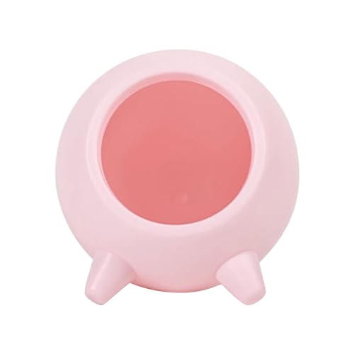 Mashaouyo Haus halb geschlossen, hält warm und graben, bequemes Hamsterhaus, großes Versteck für Igel, Bär, Drachen, Nest, Hamster, Zubehör, Hofschutz, Haustier, X (Rosa, Einheitsgröße) von Mashaouyo