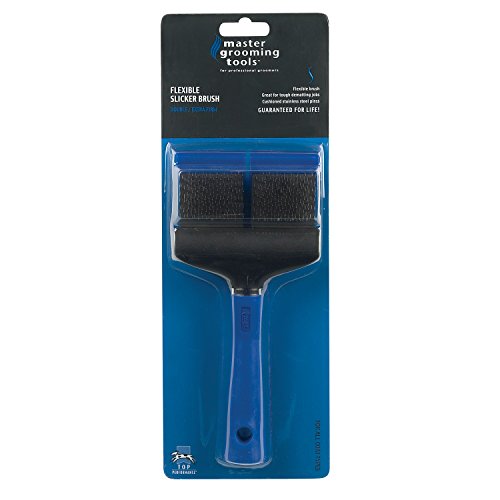 Master Grooming Tools Beidseitige Zupfbürste für Hunde, extra fest, flexibel, vielseitig einsetzbar, Blau, 20,3 x 10,2 cm Master Grooming Tools Beidseitige Zupfbürste für Hunde, extra fest, flexibel, vielseitig einsetzbar, Blau, 20,3 x 10,2 cm von Master Grooming Tools