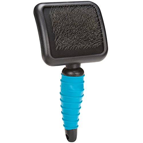 Master Grooming Tools Ergonomische weiche Zupfbürste – geformte Bürsten für Hunde – groß, 10,2 x 8,9 cm von Master Grooming Tools