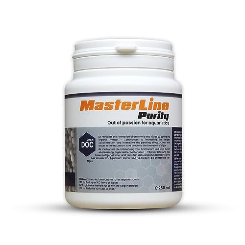 Masterline Purity - Filtermedium für kristallklares Wasser im Aquarium (250ml) von MasterLine