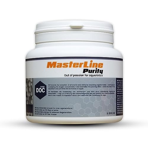 Masterline Purity - Filtermedium für kristallklares Wasser im Aquarium (500ml) von MasterLine