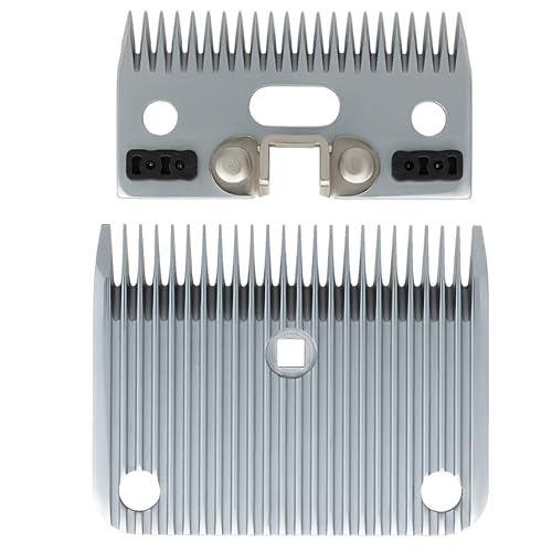 Masterclip A2 Scherklinge für Pferde, passend für Masterclip Hunter, HD-Roamer, V-Serie, Ranger, kompatibel mit A2-Lister-Schermaschinen (grob 4,5 mm) von Masterclip