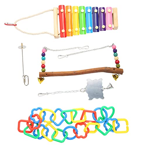 5 -teiliges Hühnchenspielzeugset Bunte Hühnchen Gemüse Spieß von Masyrt