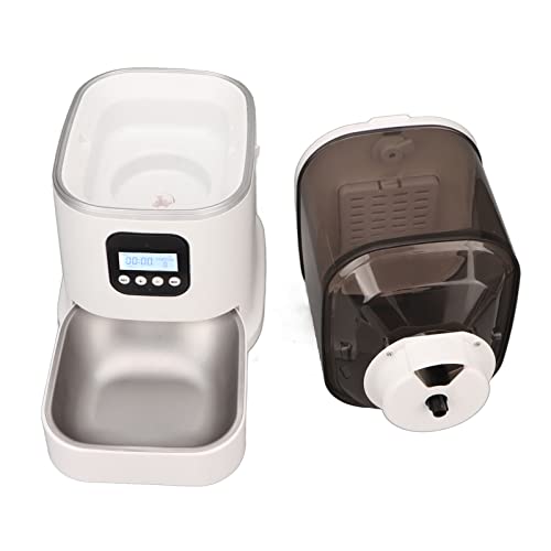 Automatische Katzenfutterautomaten, Automatische Hundefuttermittel 6L, Abnehmbar (EU -Stecker) von Masyrt