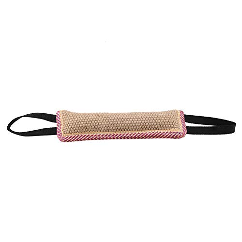 K9 Jute Carrier 32x12x5 Heavy Duty Hessian Dog Tear Bite Training Rod Tug mit zwei Griffen K9 Jute Carrier 32x12x5 Heavy Duty Hessian Dog Tear Bite Training Rod Tug mit zwei Griffen von Masyrt