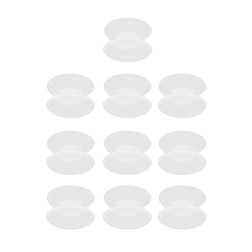 Masyrt Doppel-Saugnäpfe für Angelschnur, 11 × 8 × 1, 10 Stück, Silikon, doppelseitige Saugnäpfe für Glasfische, Aquarien Masyrt Doppel-Saugnäpfe für Angelschnur, 11 × 8 × 1, 10 Stück, Silikon, doppelseitige Saugnäpfe für Glasfische, Aquarien von Masyrt
