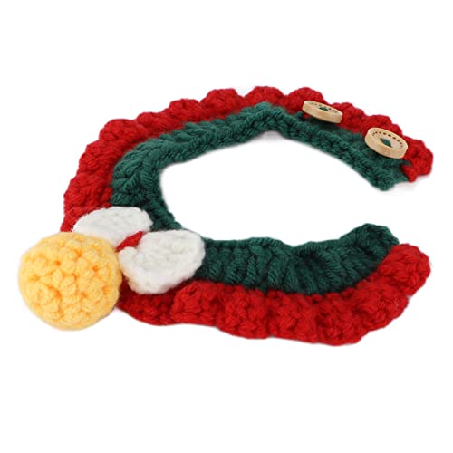 Masyrt Weicher und Komfortabler Entenkragen, Gestrickt mit Wollgarn, Festliches Kleid für Hühner, Enten, Gänse, Mittel, Valentinstag, Weihnachten, Halloween, Geburtstag (Xs) von Masyrt