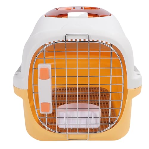 Plastik -Haustier Zwinger Oberste Fenster,Abnehmbarer Reisetruhe Kistenkatzenträger mit Fluggesellschaft Freundlich für Kleine Haustiere Wie Katzen und Kleine Hunde (50 X 33 X Plastik -Haustier Zwinger Oberste Fenster,Abnehmbarer Reisetruhe Kistenkatzenträger mit Fluggesellschaft Freundlich für Kleine Haustiere Wie Katzen und Kleine Hunde (50 X 33 X von Masyrt