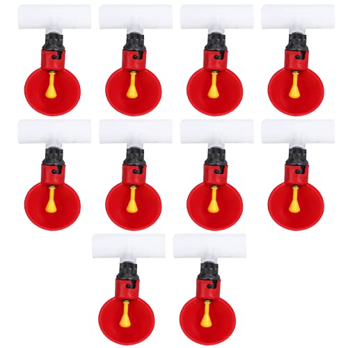 Tassen 10 × 10 × 5 Pcs Automatische Hühnerwasserbecher Trinker 1 2 -Zoll Tassen 10 × 10 × 5 Pcs Automatische Hühnerwasserbecher Trinker 1 2 -Zoll von Masyrt