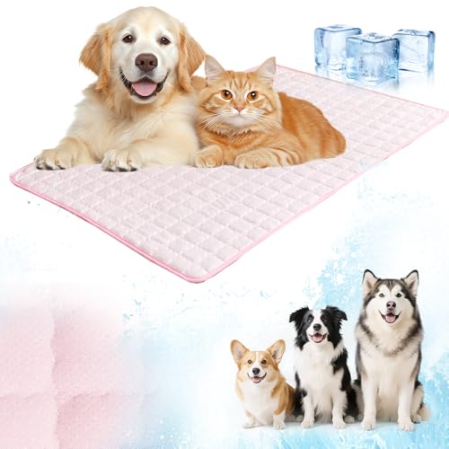 Kühlmatte Katze,Kühlmatte für Den Sommer,Kühlmatte Hund Hundekühlmatte für Hund & Katze Selbstkühlende Matte für Haustiere Summer Pet Ice Pad Abrieb-und Bissfest Natürliche Kühlung (D, XXL) Kühlmatte Katze,Kühlmatte für Den Sommer,Kühlmatte Hund Hundekühlmatte für Hund & Katze Selbstkühlende Matte für Haustiere Summer Pet Ice Pad Abrieb-und Bissfest Natürliche Kühlung (D, XXL) von Matame