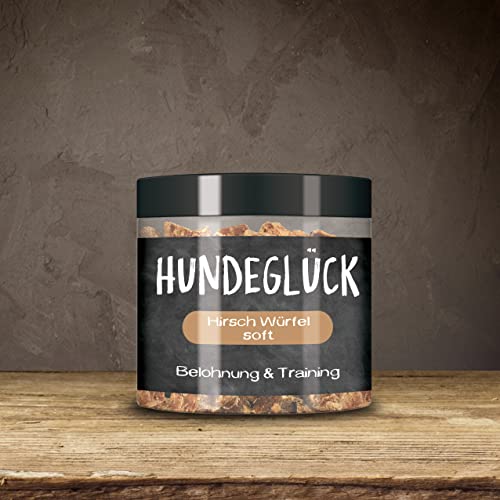 HUNDEGLÜCK Hirsch Soft-Minis 85g von MATDOX