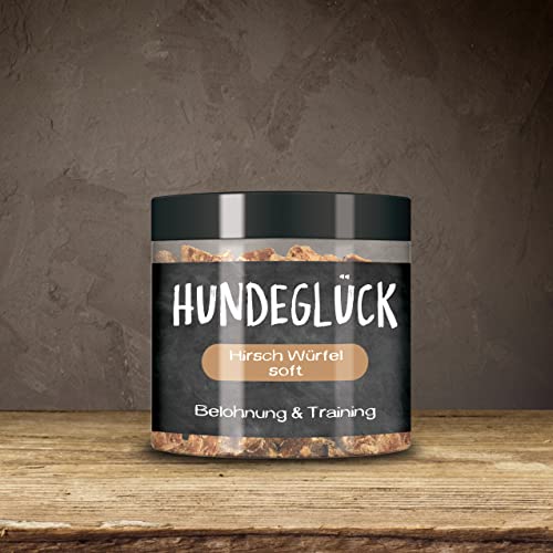 HUNDEGLÜCK Hirsch Soft-Minis 85g von Matdox