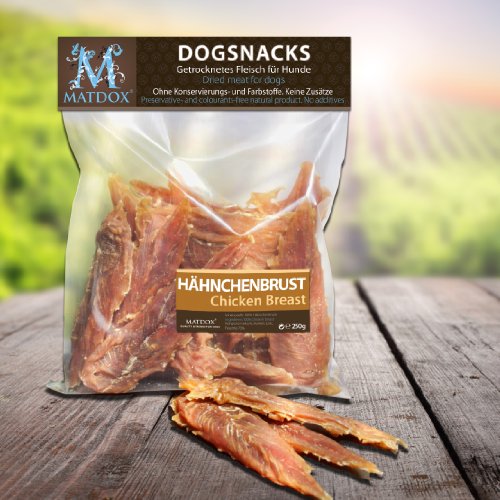 Matdox Hundesnack Big-Pack Hähnchenbrust 250g Beutel von Matdox