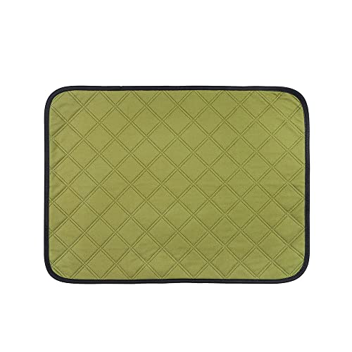 Mateju Puppy Pads Wiederverwendbare 1 Stück, Welpen Unterlage Urin Absorption PIPI Matten für Hunde Welpenunterlagen Waschbar Trainingspads für Hunde Meerschweinchen (2XL-180x180cm,Grün) von Mateju