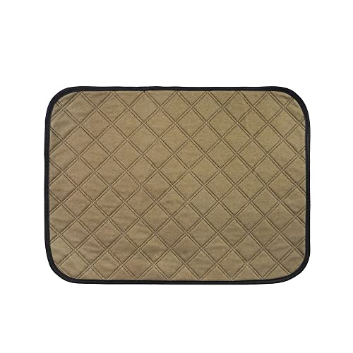 Mateju Puppy Pads Wiederverwendbare 1 Stück, Welpen Unterlage Urin Absorption PIPI Matten für Hunde Welpenunterlagen Waschbar Trainingspads für Hunde Meerschweinchen (2XL-180x180cm,Kaffee) von Mateju