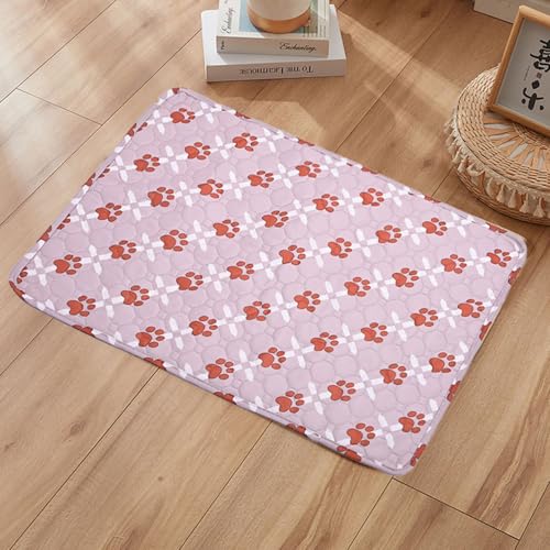 Mateju Wiederverwendbare Puppy Pads, 2 Stück - Welpen Unterlage Urin Absorption PIPI Matten für Hunde Welpenunterlagen, Waschbar Trainingspads für Hunde Katze (30x30cm,D) von Mateju