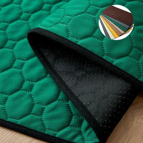 Mateju Wiederverwendbare Puppy Pads, 2er Set Welpen Unterlage Urin Absorption PIPI Matten für Hunde Welpenunterlagen, Waschbar Trainingspads für Hunde Katze (S 50x30CM,Dunkelgrün) von Mateju