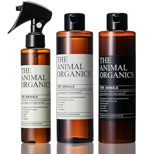The Animal Organics Hundeshampoo & Conditioner & Fellsprays Set 98% pflanzliche Inhaltsstoffe in menschlicher Qualität Pflegt und befeuchtet das Haar Hergestellt in Japan 250ml+250ml+150ml The Animal Organics Hundeshampoo & Conditioner & Fellsprays Set 98% pflanzliche Inhaltsstoffe in menschlicher Qualität Pflegt und befeuchtet das Haar Hergestellt in Japan 250ml+250ml+150ml von Matomn