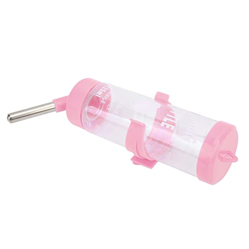Hamster Wasserflaschenspender Automatisch kein Tropfen für Kleine Haustiere Edelstahl Hanging Hamster Trinkbrunnen Käfig Geeignet (Matybobet628g593er-16) von Matybobe