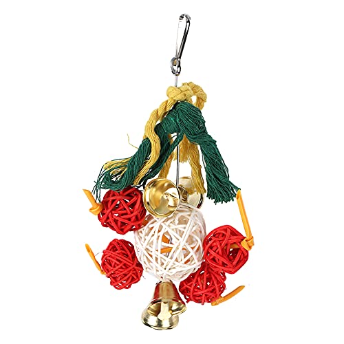 Haustier-Papagei Natürlicher Rattan Bell-Spielzeug Spielerischer Buntes Umweltfreundliches Hängen Haustier-Papagei Natürlicher Rattan Bell-Spielzeug Spielerischer Buntes Umweltfreundliches Hängen von Matybobe