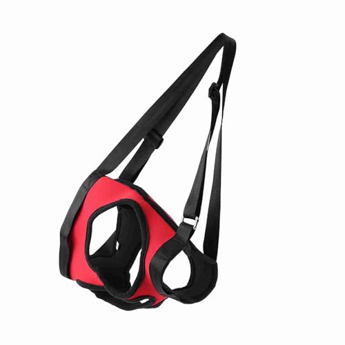 Hundebein Stützgurt Walking Aid Heben Ziehen Weste für Alte und Verletzte Hunde (Rote Hinterbeine m) von Matybobe