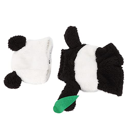 Panda Pet Halloween Kostüm Weiche Exquisite Design mit Kappe für Kleine und Mittelgroße Hunde (M) von Matybobe