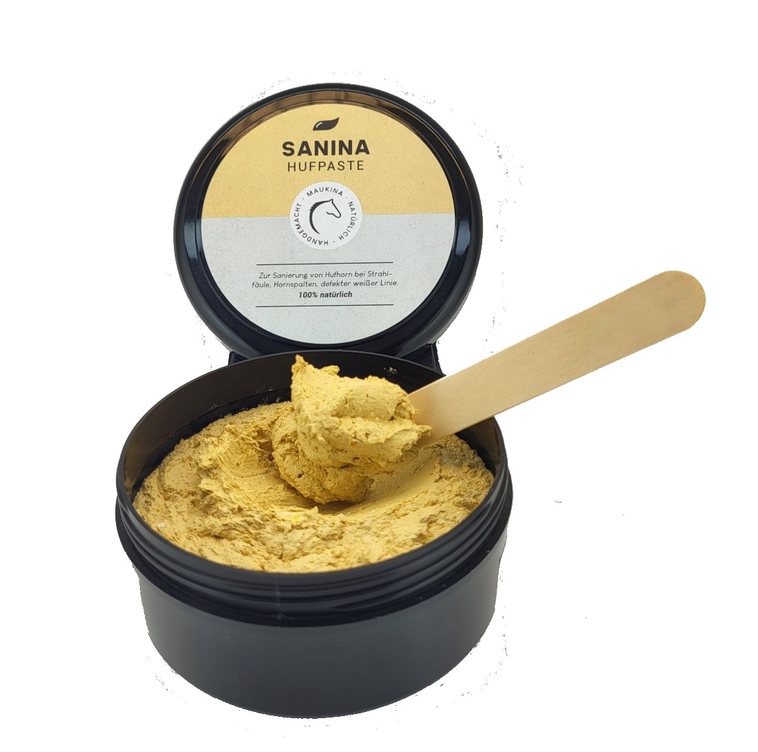 Maukina Sanina Hufpaste 250g Sanierung & Vorbeugung von Hornzersetzung Maukina Sanina Hufpaste 250g Sanierung & Vorbeugung von Hornzersetzung von Maukina