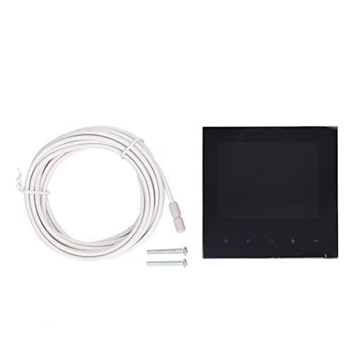 Digitaler Thermostat Temperaturregler LCD-Touchscreen programmierbar AC 230V für Zuhause (WiFi Version: Voice Control: Support for Voice) von Mavaol