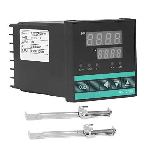 Mavaol DIGITALER TEMPERATURREGELER Thermostat 0-400°C Einstellbarer Temp-REGLER AC 220V FÜR Verpackungs-, Lebensmittel-, METALLURGIE- UND CHEMISCHE LANDWIRTSCHAFTSANWENDUNGEN Mavaol DIGITALER TEMPERATURREGELER Thermostat 0-400°C Einstellbarer Temp-REGLER AC 220V FÜR Verpackungs-, Lebensmittel-, METALLURGIE- UND CHEMISCHE LANDWIRTSCHAFTSANWENDUNGEN von Mavaol